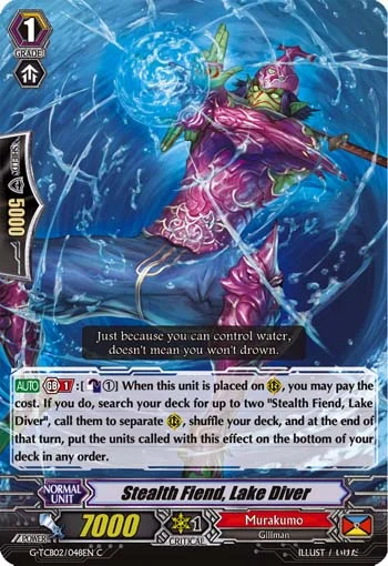 Stealth Fiend, Lake Diver