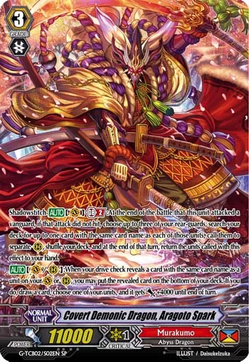 Covert Demonic Dragon, Aragoto Spark