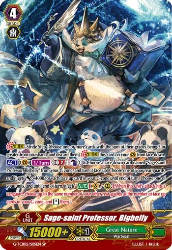 Sage-saint Professor, Bigbelly