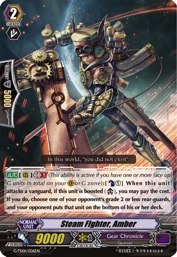 Steam Fighter, Amber