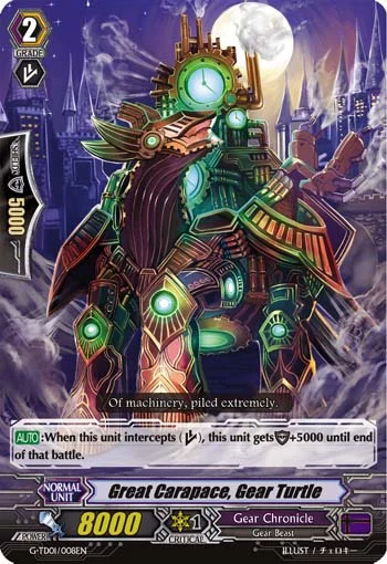 Great Carapace, Gear Turtle