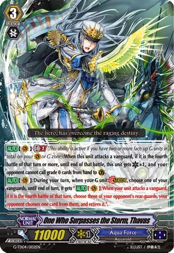 One Who Surpasses the Storm, Thavas