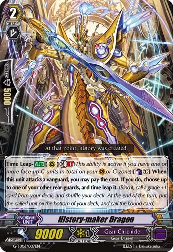 History-maker Dragon