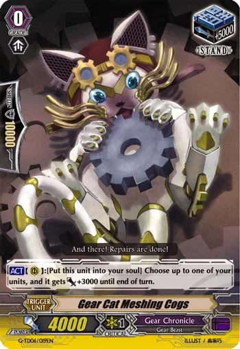 Gear Cat Meshing Cogs
