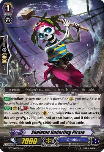 Skeleton Underling Pirate