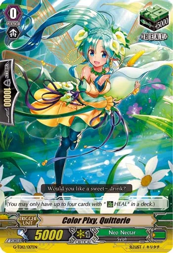 Color Pixy, Quitterie