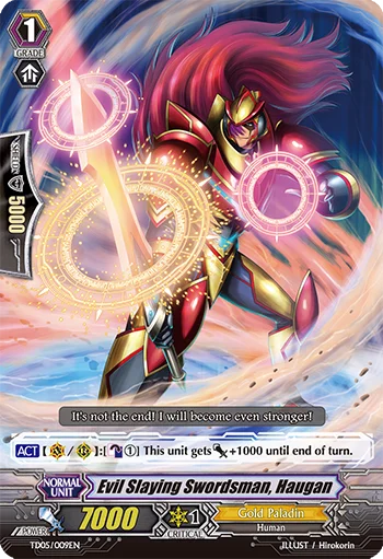 Evil Slaying Swordsman, Haugan