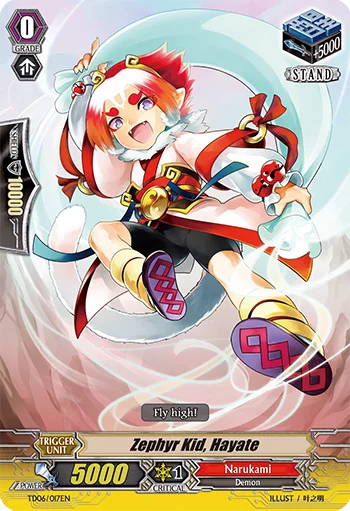 Zephyr Kid, Hayate