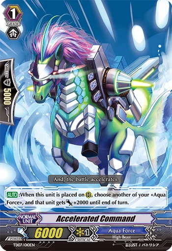 Accelerated Command