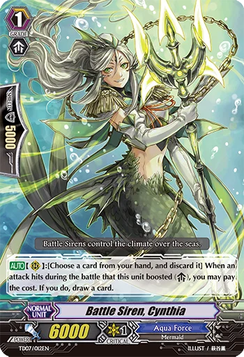 Battle Siren, Cynthia