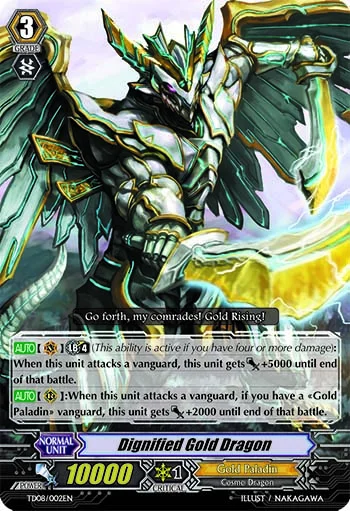 Dignified Gold Dragon