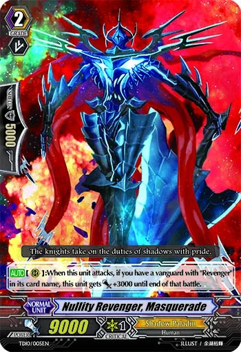 Nullity Revenger, Masquerade