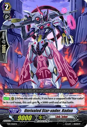 Unrivaled Star-vader, Radon
