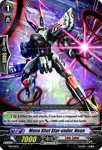 Mana Shot Star-vader, Neon