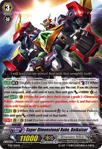 Super Dimensional Robo, Daikaiser