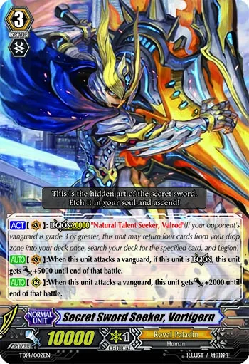 Secret Sword Seeker, Vortigern