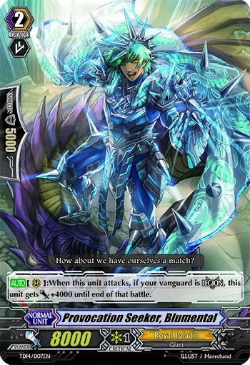 Provocation Seeker, Blumental