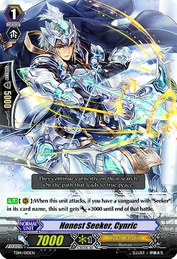 Honest Seeker, Cynric