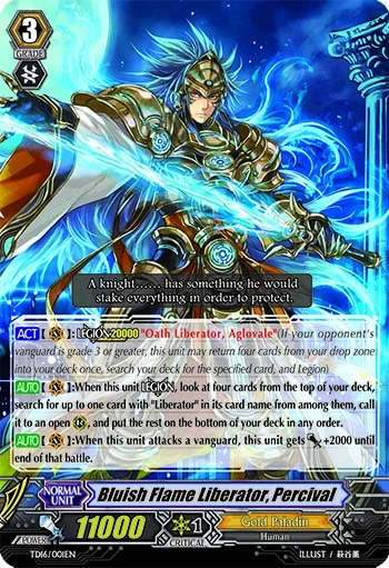 Bluish Flame Liberator, Percival