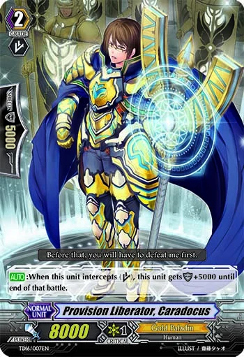 Provision Liberator, Caradocus