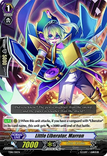 Little Liberator, Marron