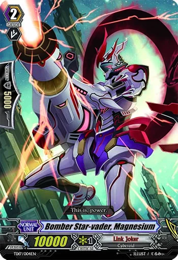 Bomber Star-vader, Magnesium