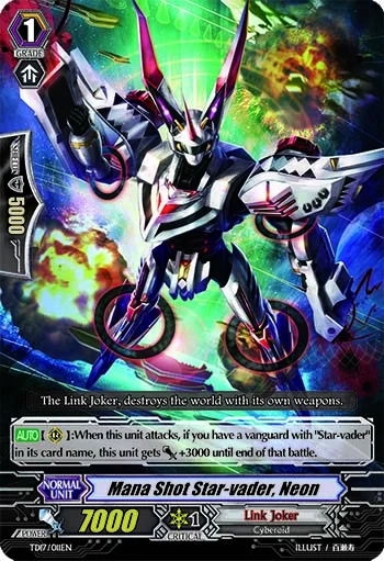 Mana Shot Star-vader, Neon