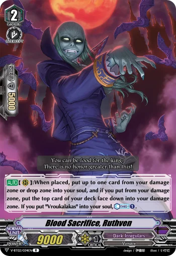 Blood Sacrifice, Ruthven