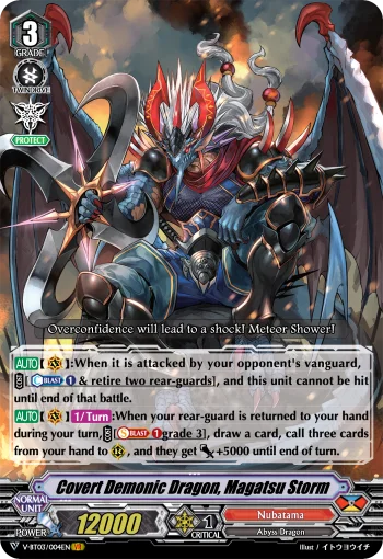 Covert Demonic Dragon, Magatsu Storm