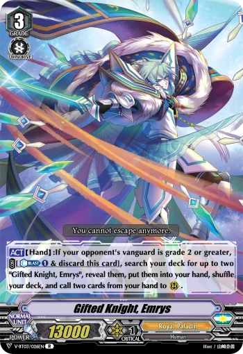 Gifted Knight, Emrys