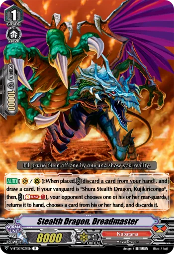 Stealth Dragon, Dreadmaster