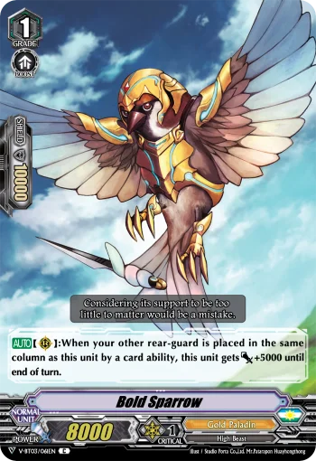Bold Sparrow