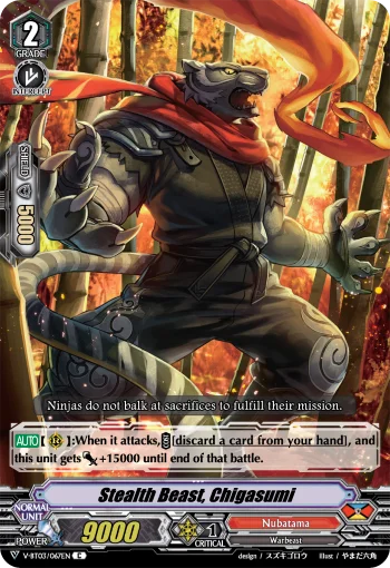Stealth Beast, Chigasumi