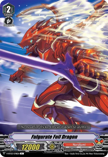 Fulgurate Foil Dragon