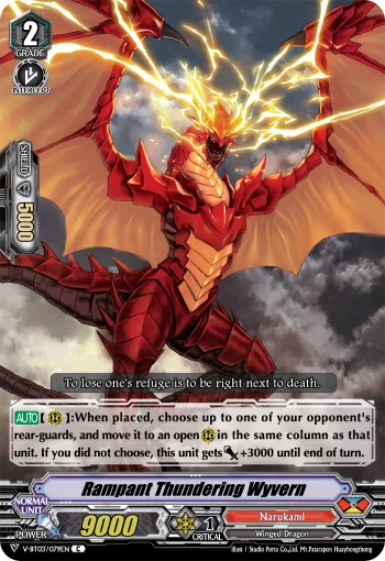 Rampant Thundering Wyvern