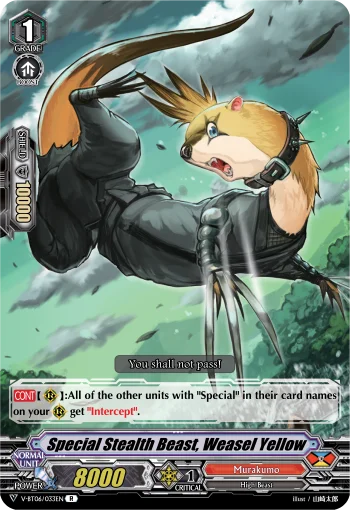 Special Stealth Beast, Weasel Yellow