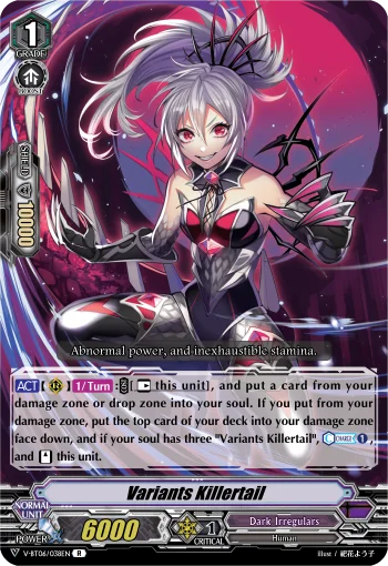 Variants Killertail