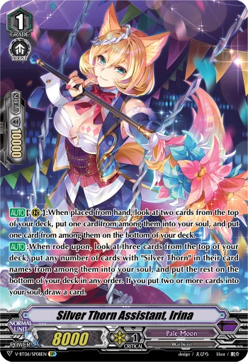 Silver Thorn Assistant, Irina