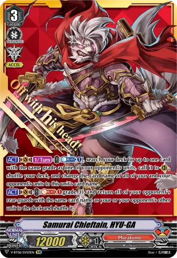 Samurai Chieftain, HYU-GA