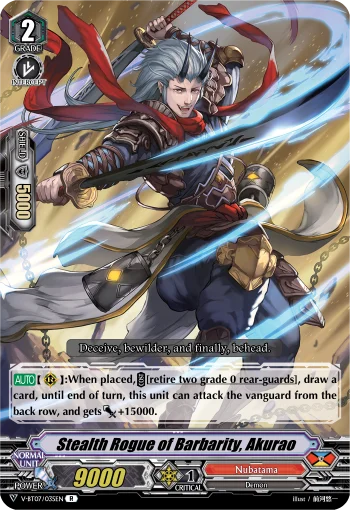 Stealth Rogue of Barbarity, Akurao