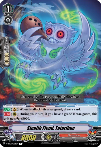 Stealth Fiend, Tataribue