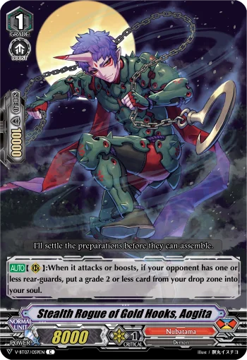 Stealth Rogue of Gold Hooks, Aogita