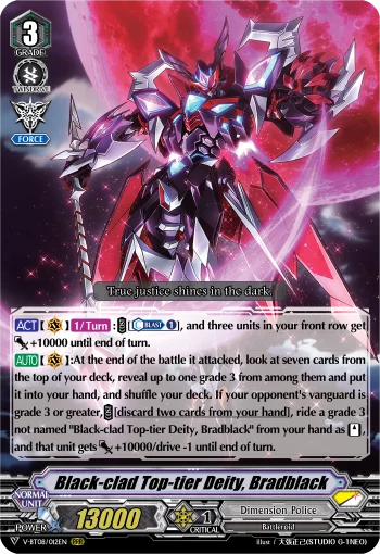 Black-clad Top-tier Deity, Bradblack