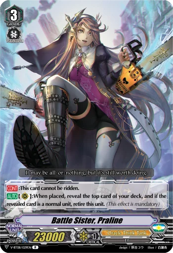 Battle Sister, Praline
