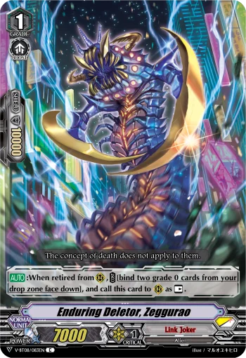 Enduring Deletor, Zeggurao