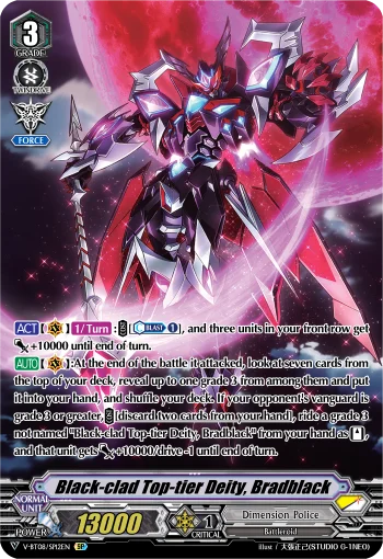 Black-clad Top-tier Deity, Bradblack