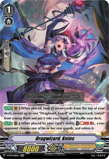 Dragwizard, Knies