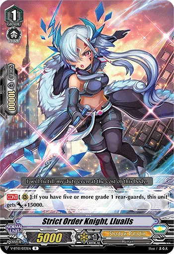 Strict Order Knight, Lluails