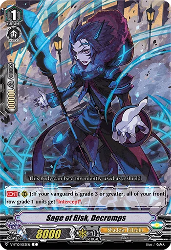 Sage of Risk, Decremps