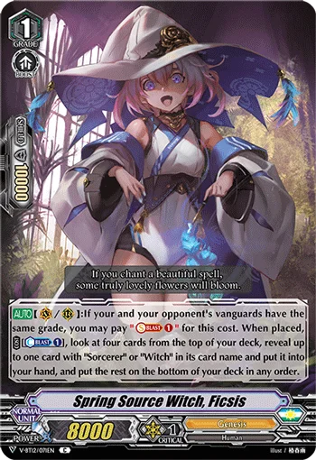 Spring Source Witch, Ficsis